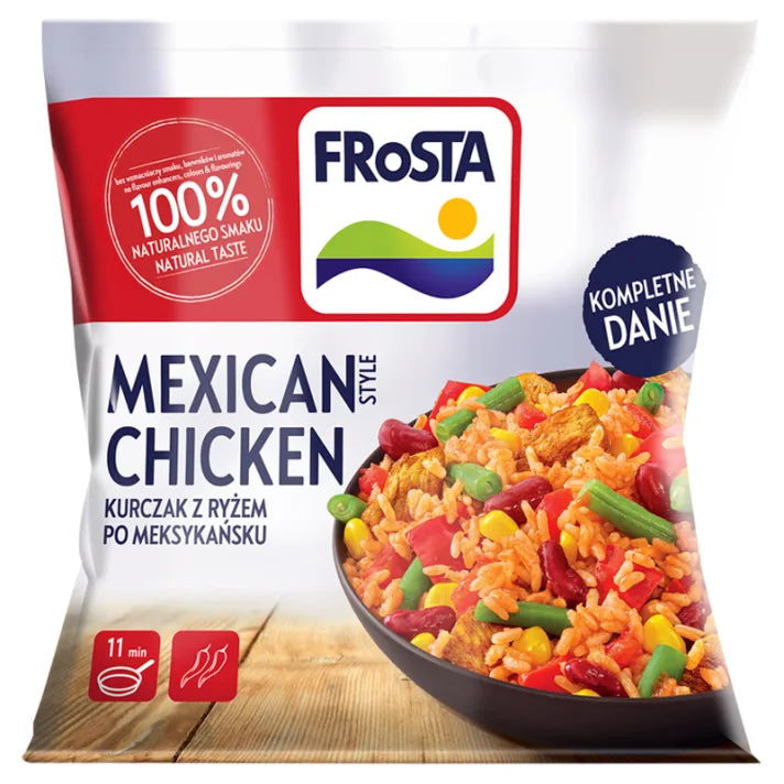 Kurczak z ryżem po meksykańsku mrożony 450g Frosta