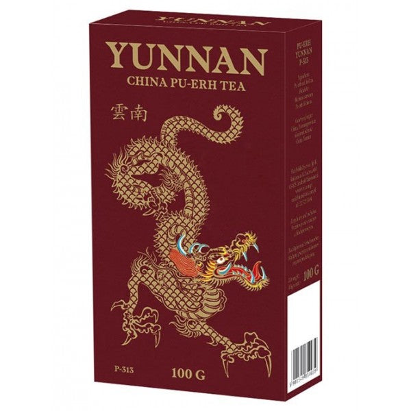 Herbata pu-erh liściasta 100g Yunnan