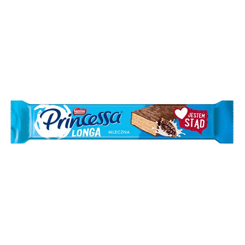 Wafel Princessa Longa Mleczna 40g