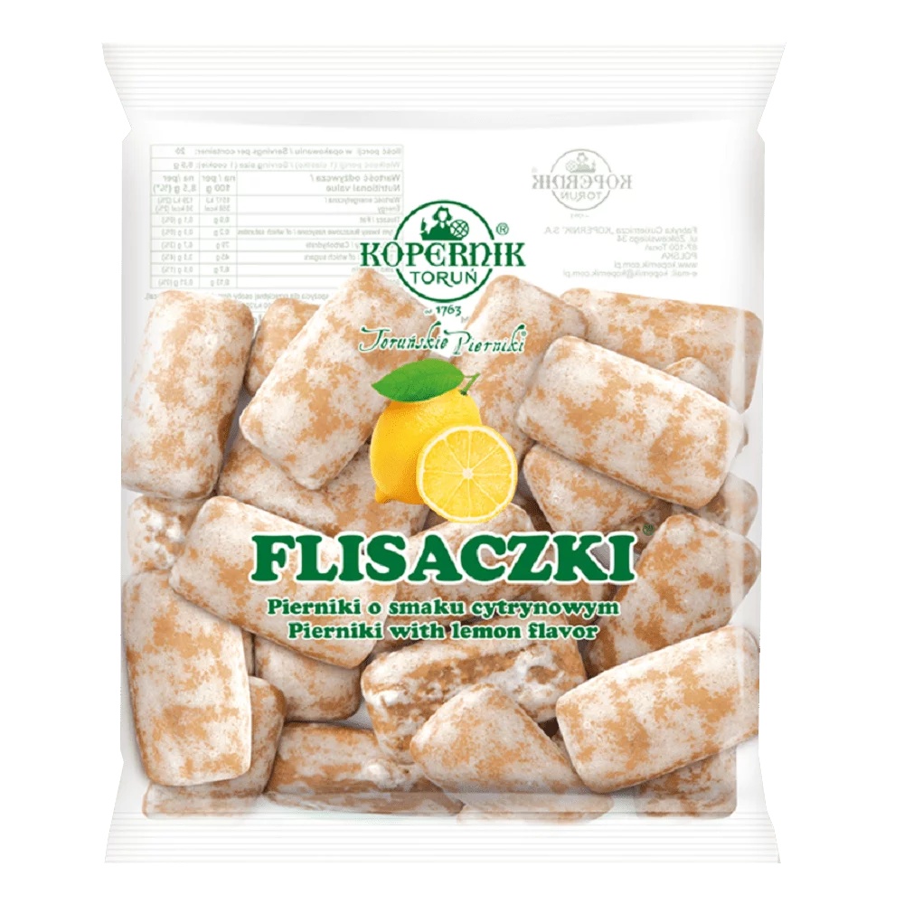 Pierniki flisaczki o smaku cytrynowym 153g Kopernik