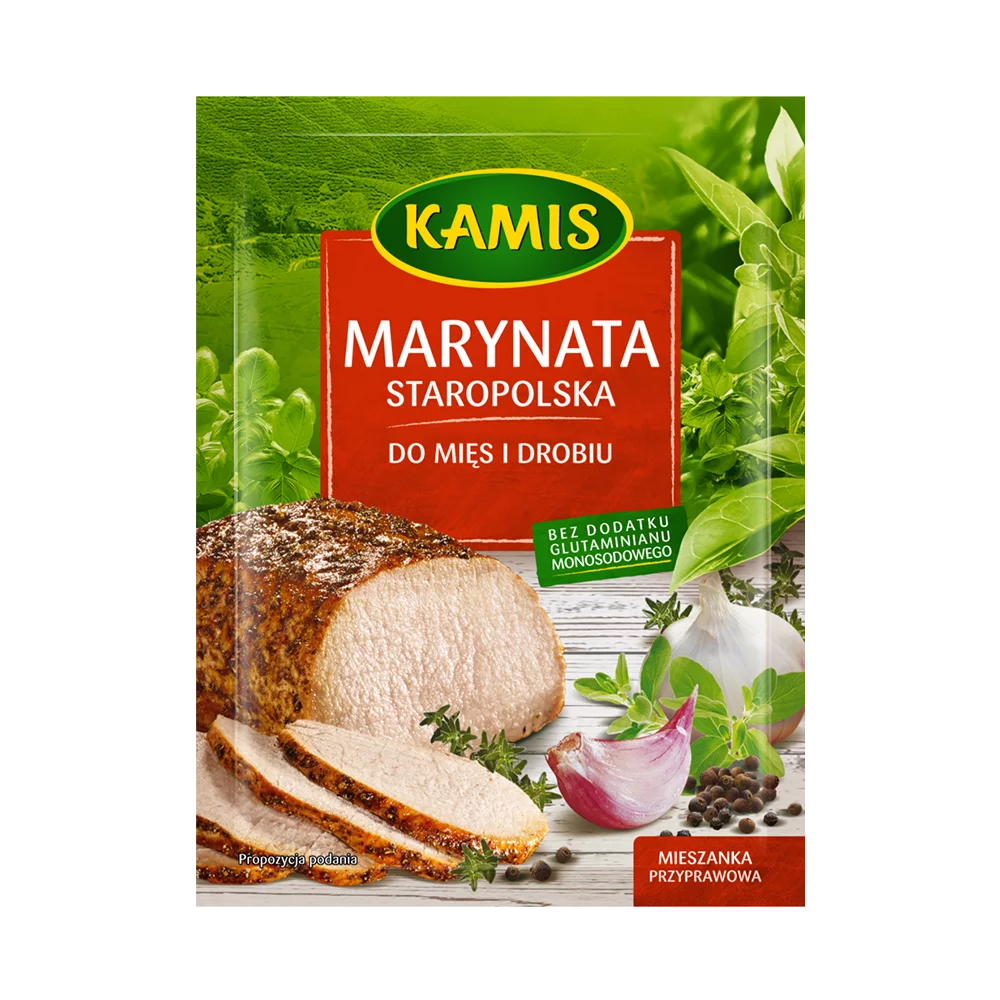 Marynata staropolska do mięs i drobiu 20g Kamis