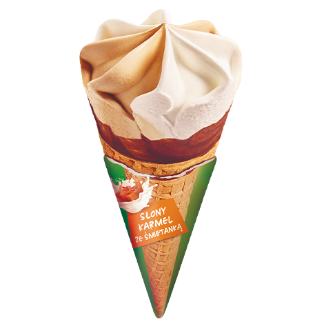 Lody rożek karmel 110ml Zielona Budka