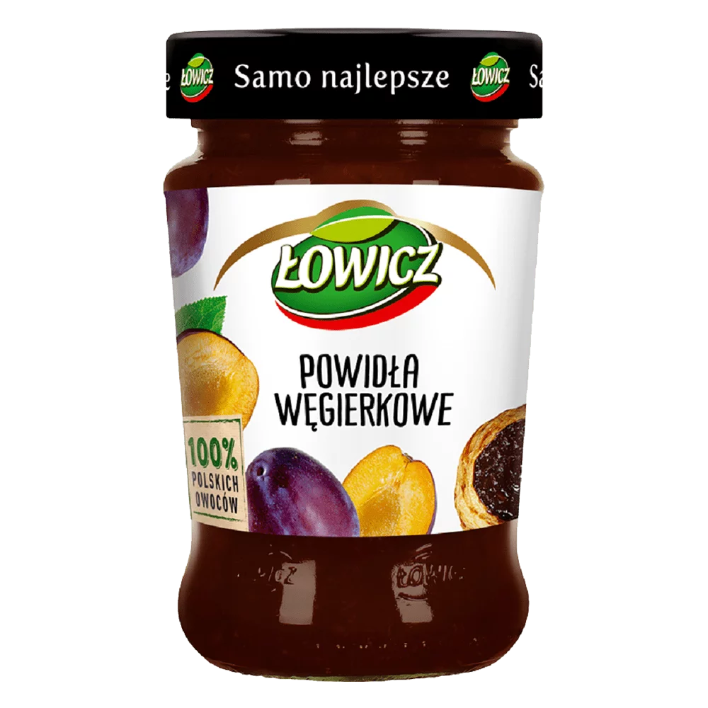 Powidła śliwkowe węgierkowe łowicz 290g Agros Nova