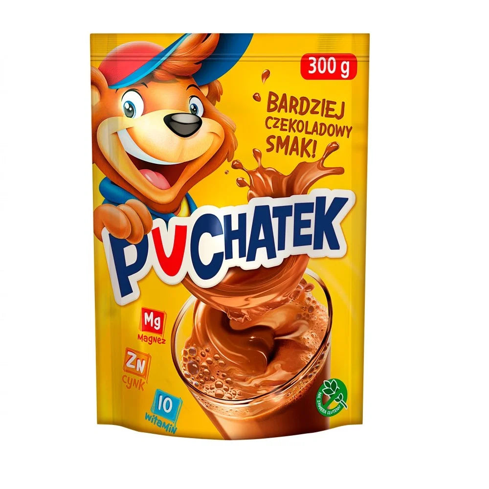 Napój kakaowy rozpuszczalny Puchatek 300g Maspex