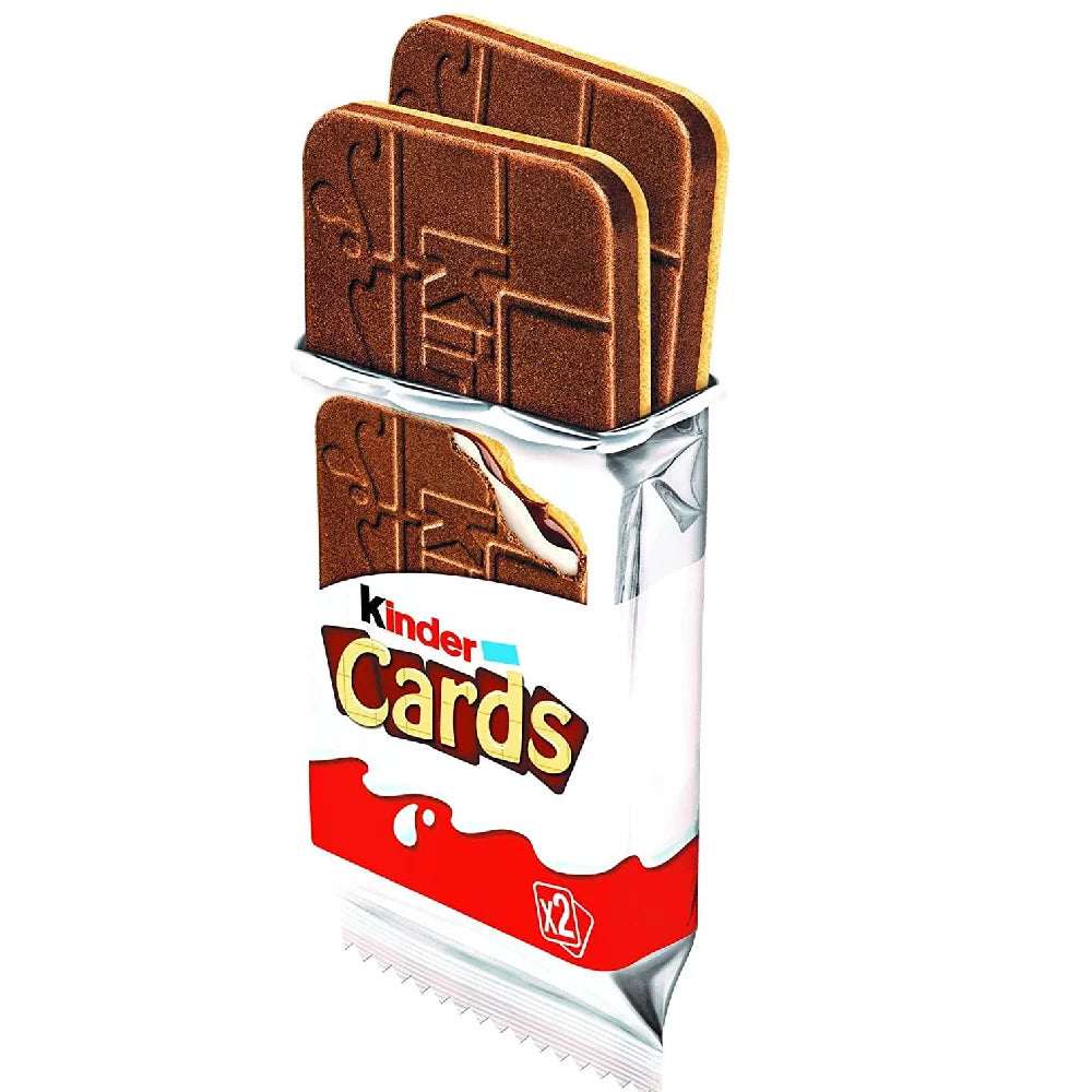 Ciastka kinder cards 3×25,6g Ferrero