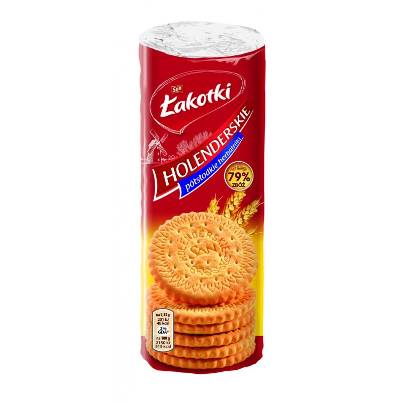 Herbatniki Holenderskie półsłodkie 150g San